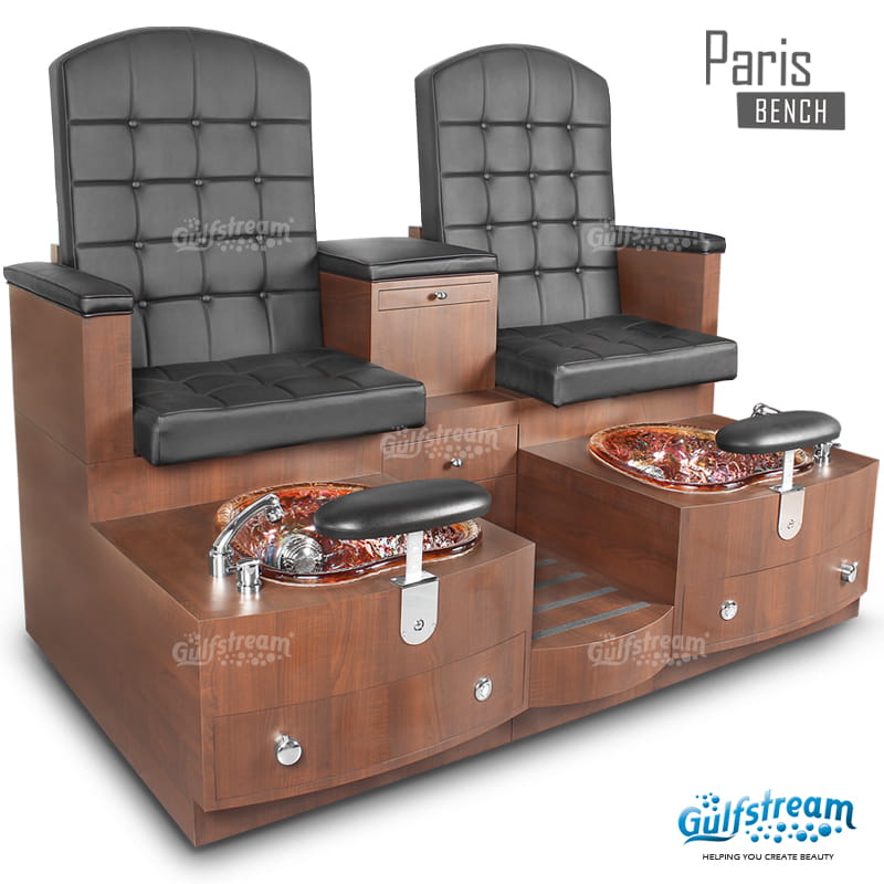 Gulfstream- Paris Double Bench -Pedicure Spas