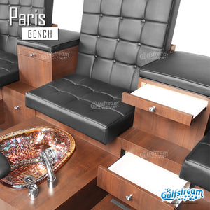 Gulfstream- Paris Triple Bench -Pedicure Spas