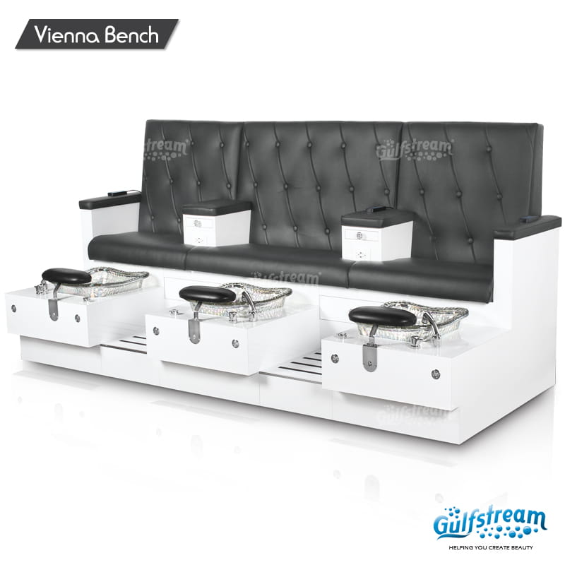 Gulfstream- Vienna Triple Bench -Pedicure Spas