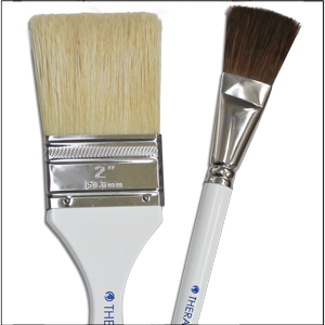 Paraffin - Therabath Facial Application Brushes - Breizh Esthetic & Salon Supply